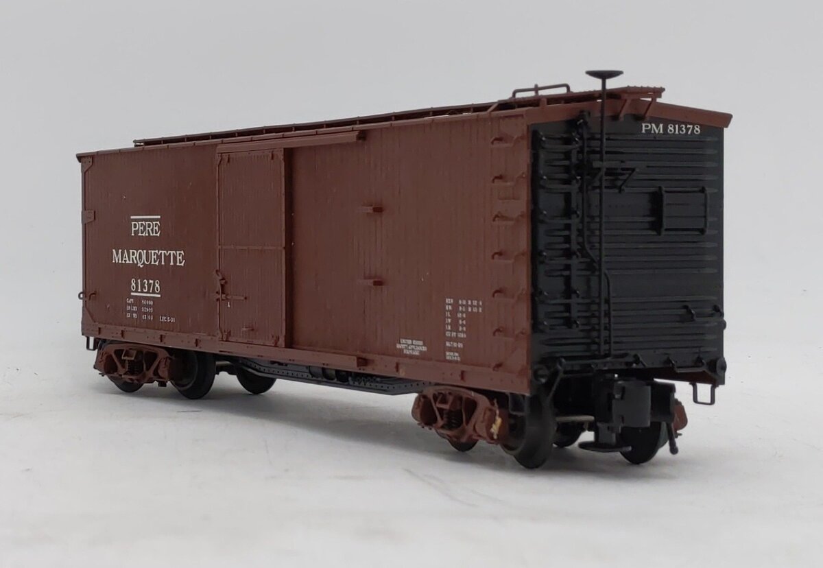 Atlas 8349-1 Pere Marquette USRA Double-Sheathed Boxcar #81378 (3Rail) EX/Box
