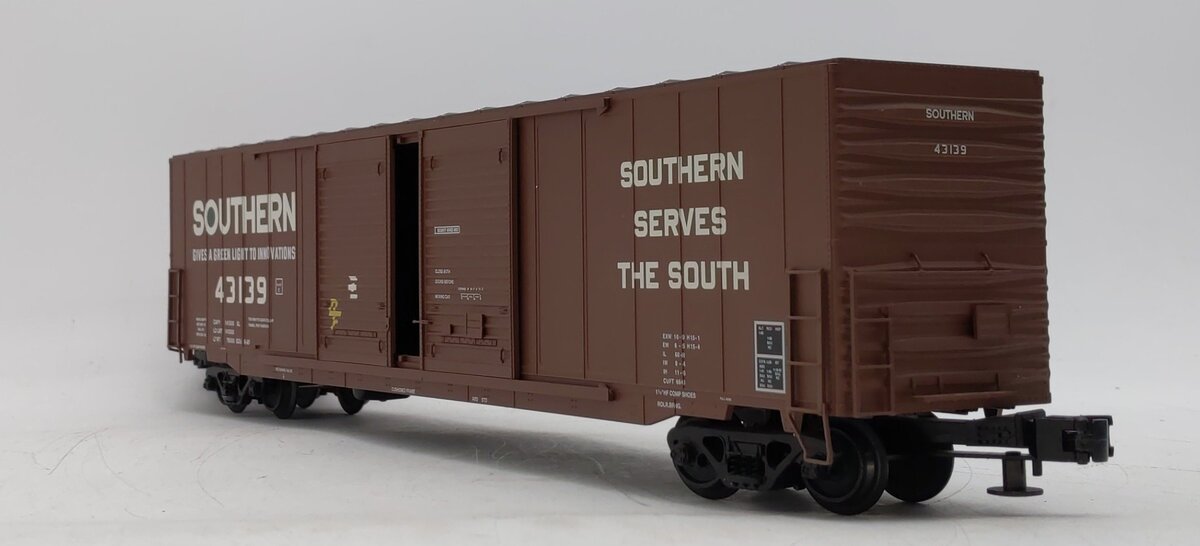 Atlas 6553-1 O Southern ACF 60' Double Door Auto Parts Boxcar #43139 - 3 Rail EX/Box