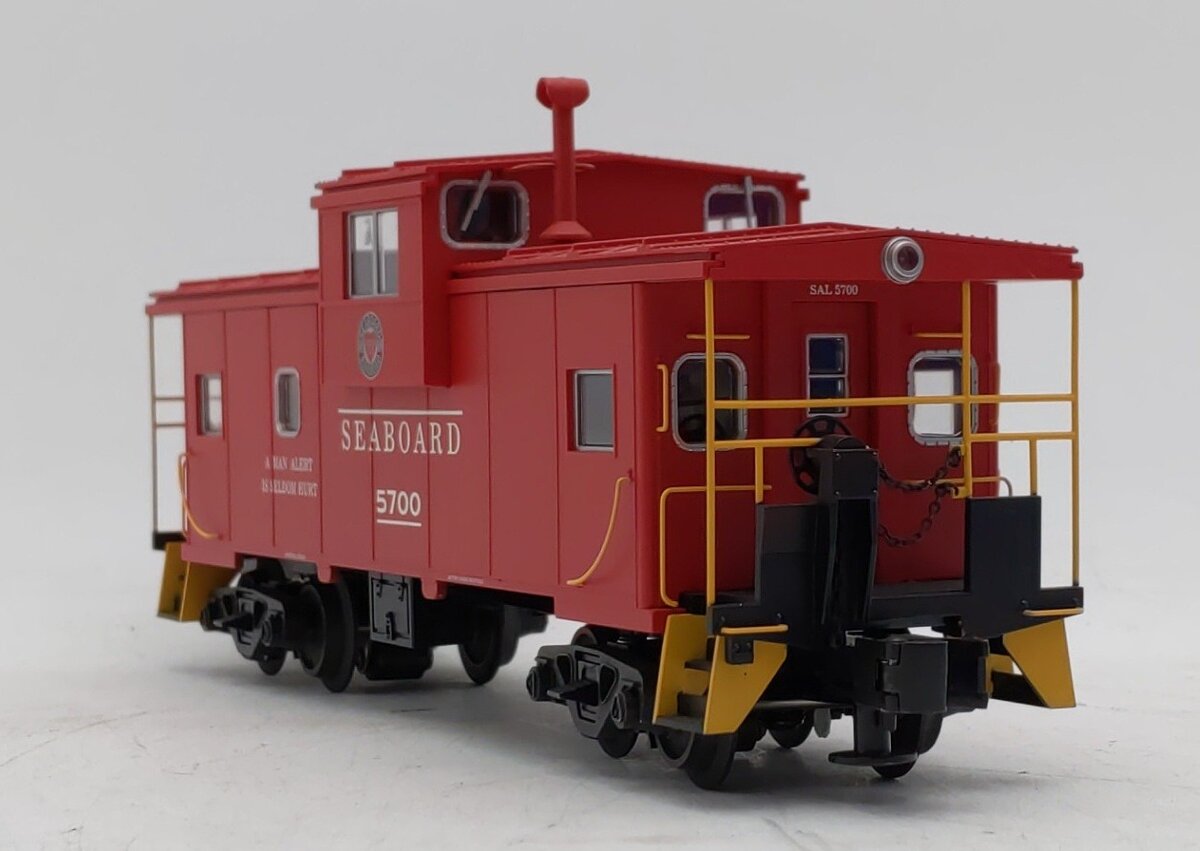 Atlas 6610-1 O Gauge Seaboard Extended Vision Caboose #5700 (3-Rail) LN/Box