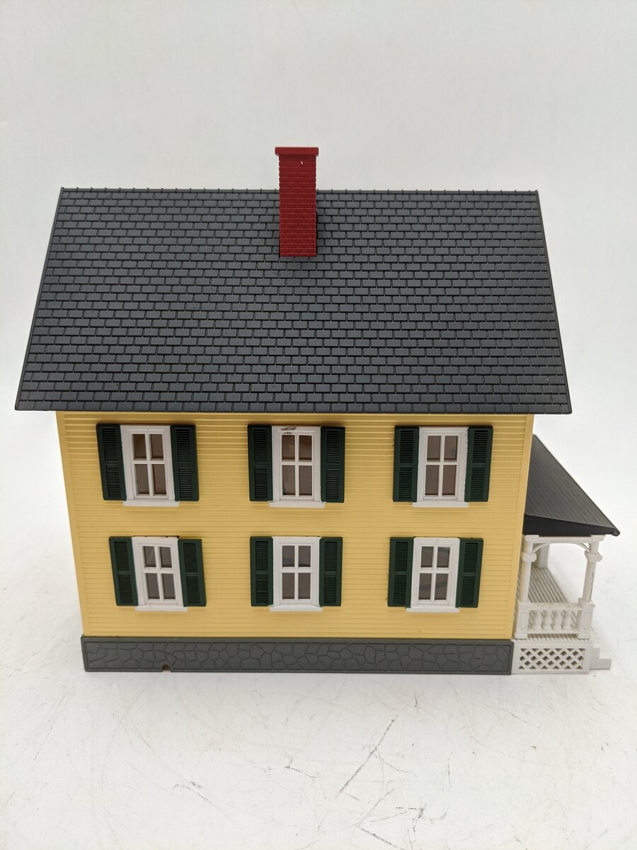 MTH 30-9007 O Scale Yellow Farm House EX/Box