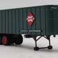 Weaver U25004 O Scale 35' REA Green Trailer