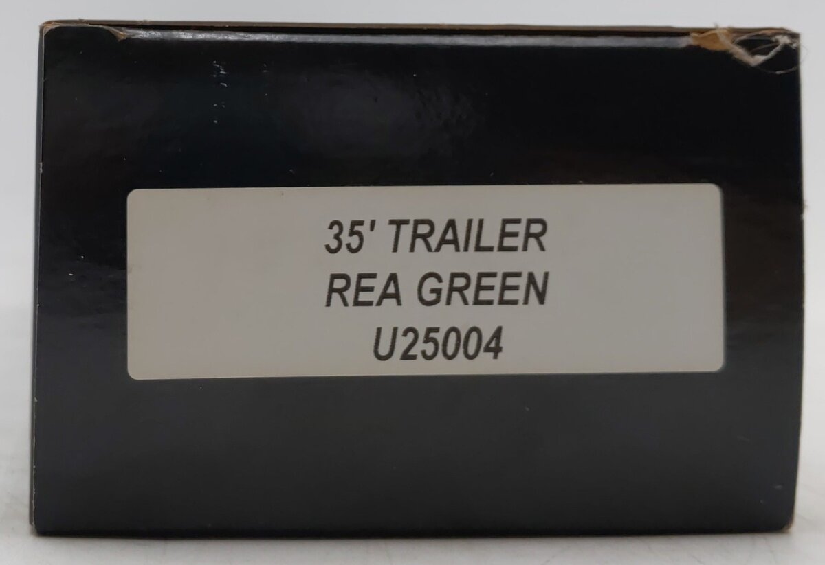 Weaver U25004 O Scale 35' REA Green Trailer