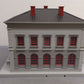 MTH 30-9099 O Gray & Maroon Police Station Assembled Building EX/Box