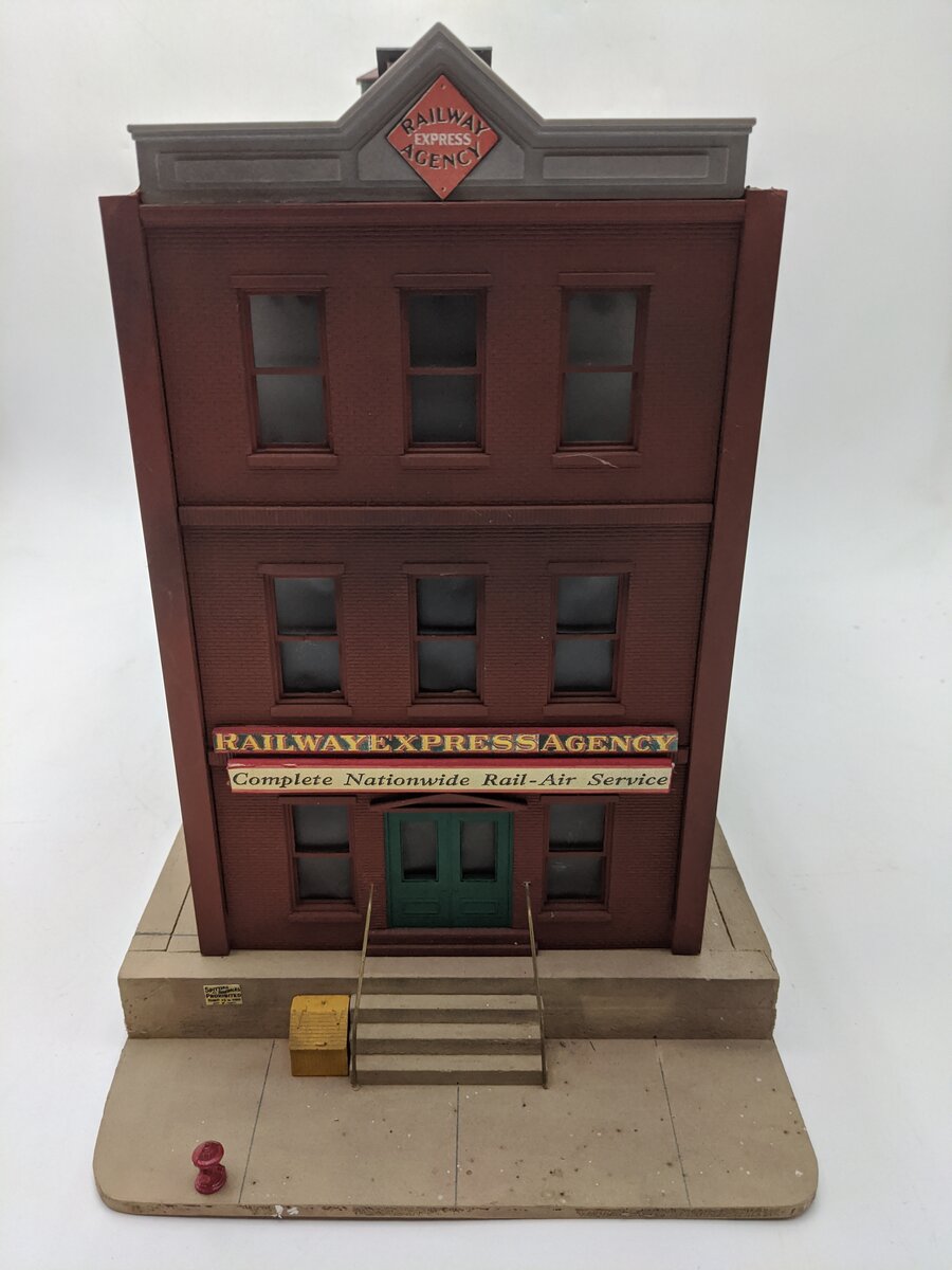 O Scale Railway Express Agency Building- Custom