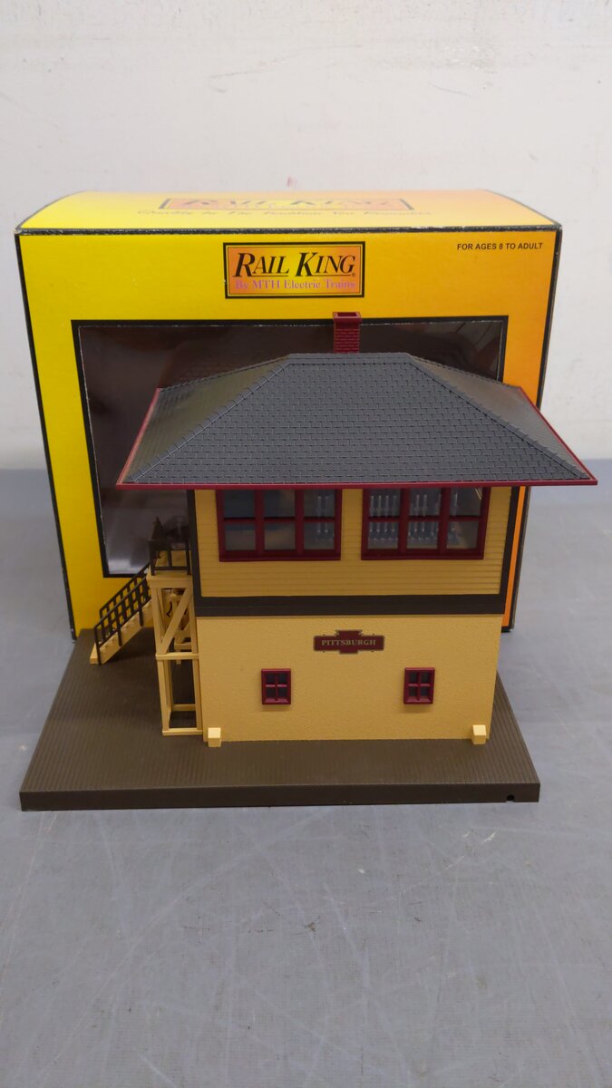 MTH 30-9031 O Scale Pennsylvania Switch Tower EX/Box