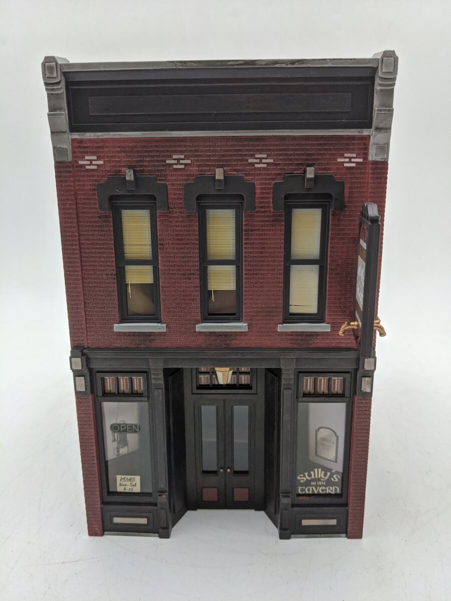 Woodland Scenics BR5850 O Scale Built-&-Ready Sully's Tavern Building EX