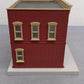 MTH 30-90341 O Scale Metzger Butcher Shop Corner Building w/ Blinking Sign VG/Box