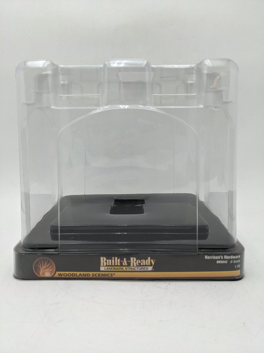 Woodland Scenics BR5842 O Scale Built-&-Ready Harrison's Hardware Building EX/Box