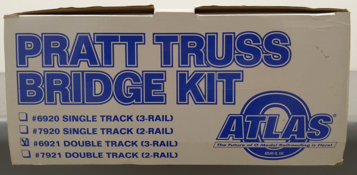 Atlas 6921 O Gauge Double Track Truss Bridge Kit - 3-Rail