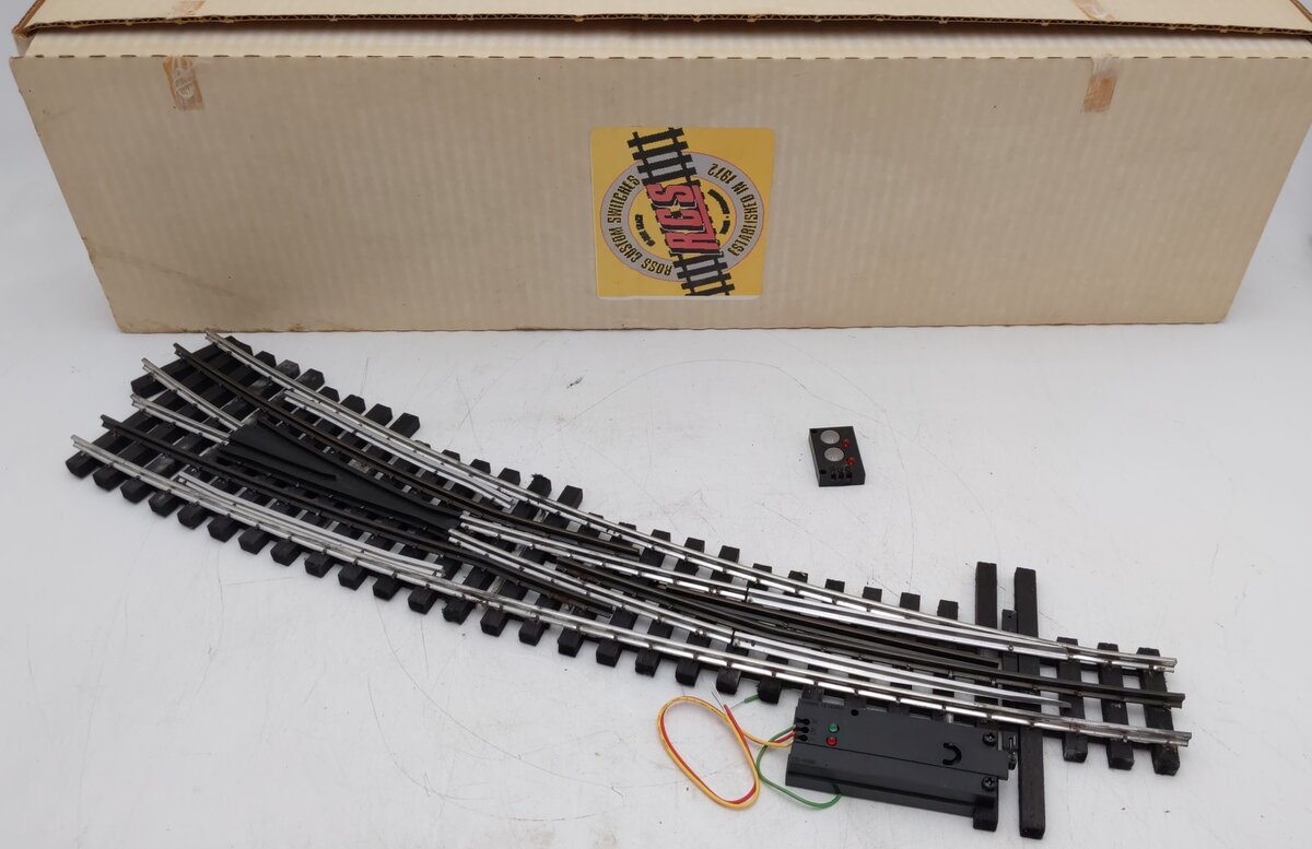 Ross 160M Right Hand Curved Switch Turnout with DZ-1000  EX/Box