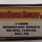 Ross 160M Right Hand Curved Switch Turnout with DZ-1000  EX/Box