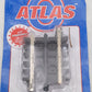 Atlas 6015 O 1-1/4" Nickel Silver Straight Track (Pack of 4) MT/Box