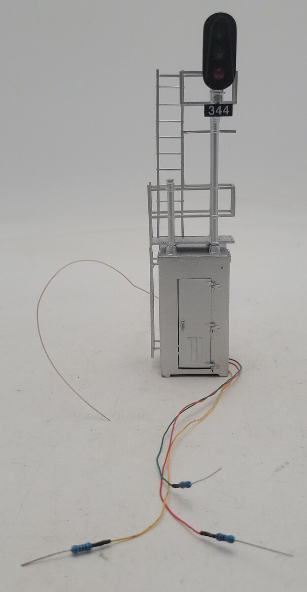 NJ International 3071 BRASS House/Mast Combination Signal D Type EX/Box