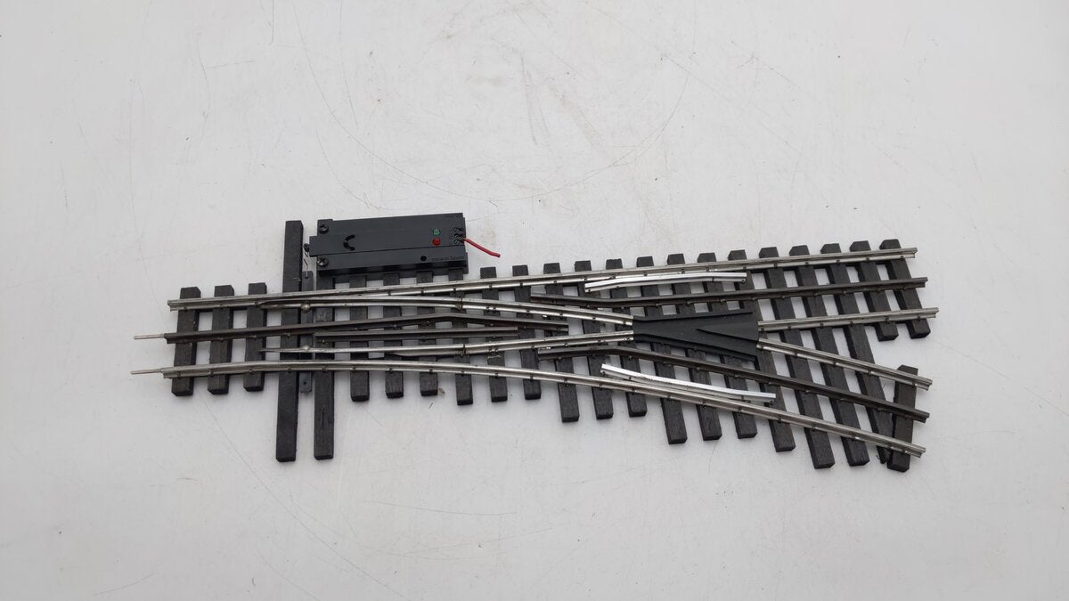 Ross 200 #4 Right Hand Remote Control Switch Turnout w/DZ-1000 EX