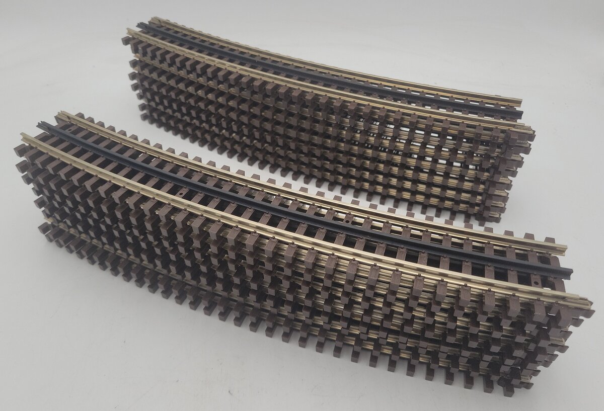 Atlas 6062 O72 Full Curve Track Sections (16) EX/Box