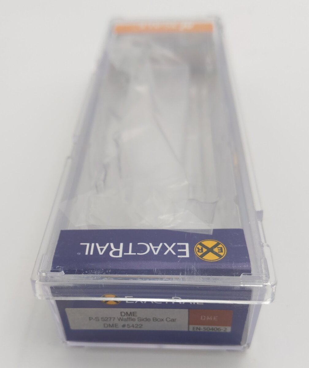 ExactRail 50406-2 N Scale DME Waffle Side Boxcar #5422 EX/Box