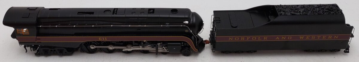 Fox Valley Models SXT38843 HO Scale Norfolk & Western Steam Locomotive #611 EX/Box