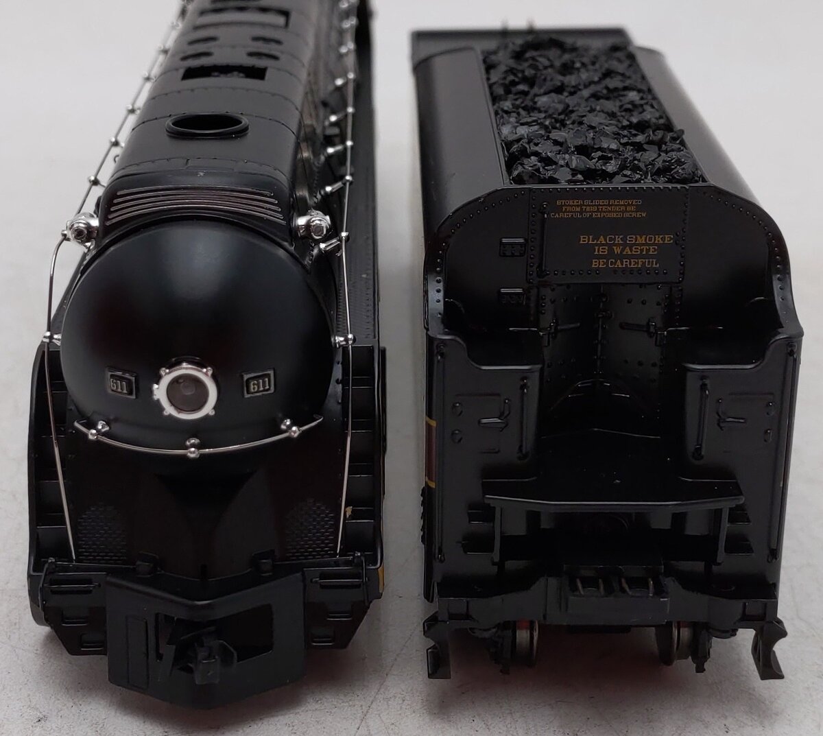 Fox Valley Models SXT38843 HO Scale Norfolk & Western Steam Locomotive #611 EX/Box