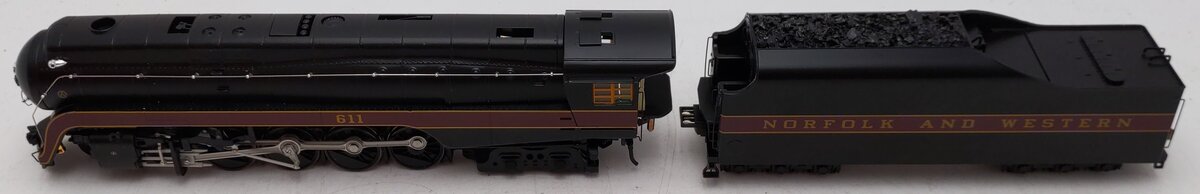 Fox Valley Models SXT38843 HO Scale Norfolk & Western Steam Locomotive #611 EX/Box
