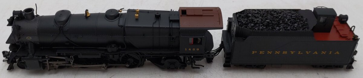 Broadway Limited 4044 HO Pennsylvania Railroad Class L1s 2-8-2 Postwar #1429 EX/Box
