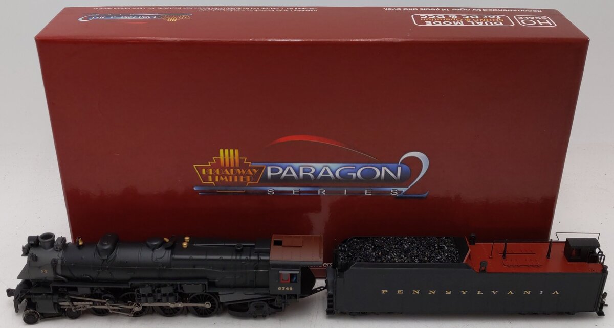 Broadway Limited 2215 HO Pennsylvania Railroad Class M1b 4-8-2 Post-1946 #6749 EX/Box