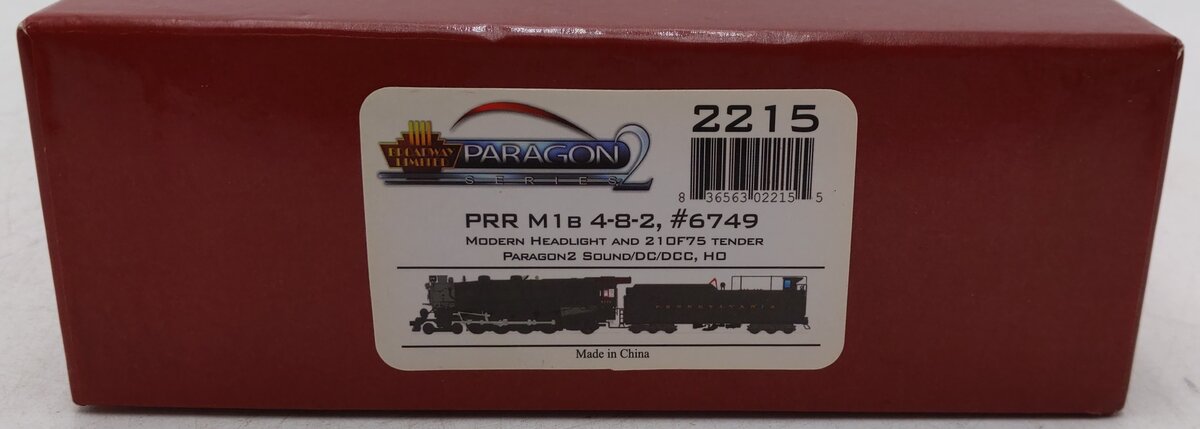 Broadway Limited 2215 HO Pennsylvania Railroad Class M1b 4-8-2 Post-1946 #6749 EX/Box