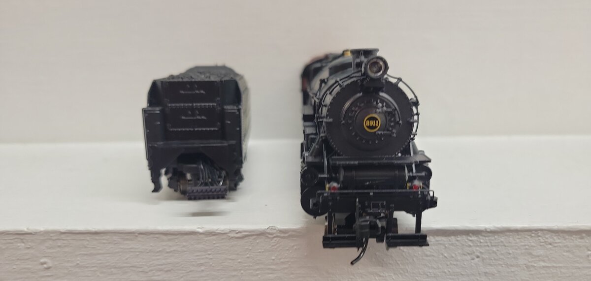 Broadway Limited 4041 HO PRR Class L1s 2-8-2 Pre-1946 #2911 w/Paragon 3 Sound LN/Box