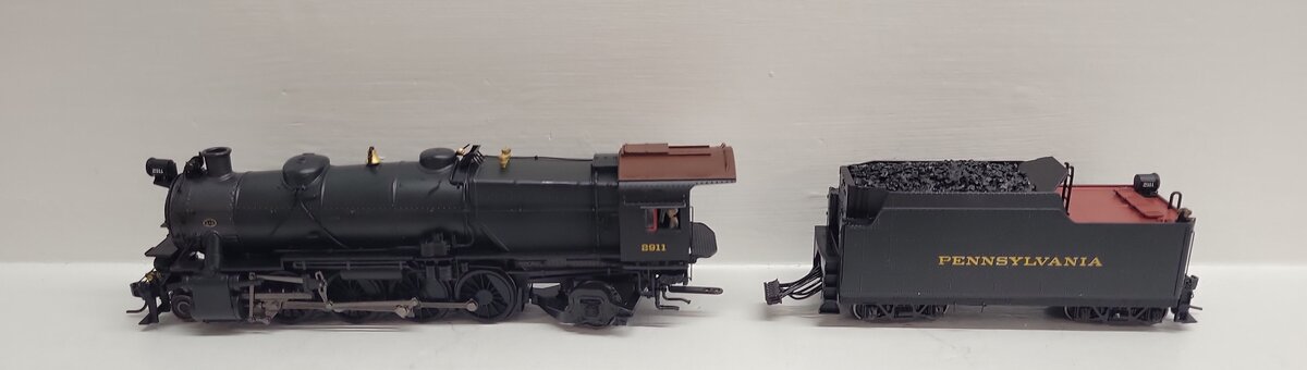 Broadway Limited 4041 HO PRR Class L1s 2-8-2 Pre-1946 #2911 w/Paragon 3 Sound LN/Box