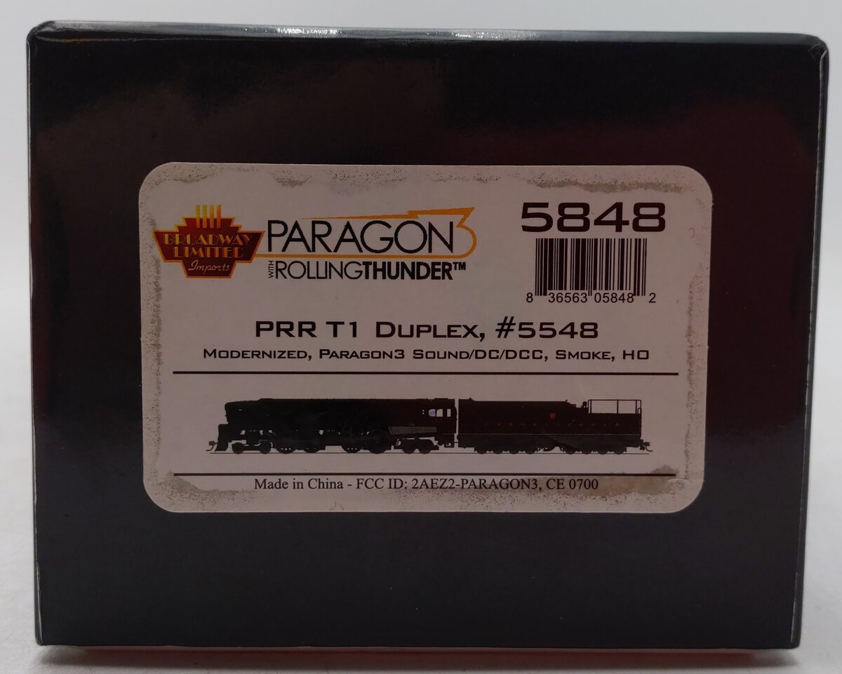 Broadway Limited 5848 HO Pennsylvania T1 4-4-4-4 Steam Locomotive #5548