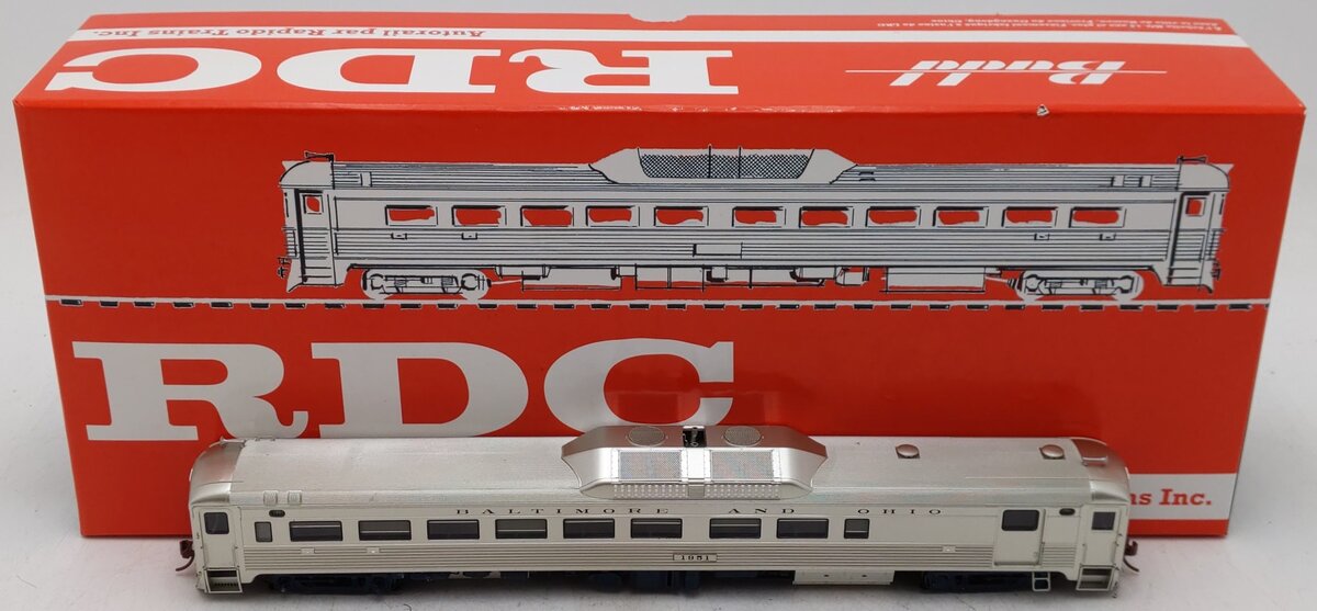 Rapido 16606 HO Baltimore & Ohio Budd RDC-2 Phase Ib Diesel Loco #1951 EX/Box