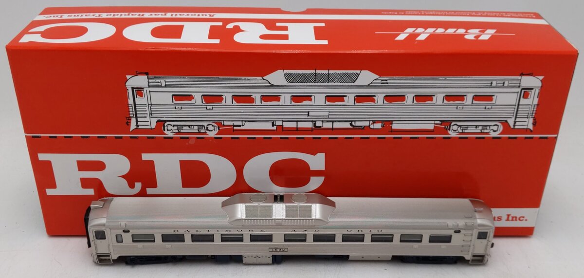 Rapido Trains 16549 HO Baltimore & Ohio Budd RDC #1902 w/DC/DCC/Sound EX/Box