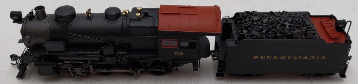 MTH 80-3242-1 HO Pennsylvania 2-8-0 H10 2-8-0 Steam Engine #7122 EX/Box