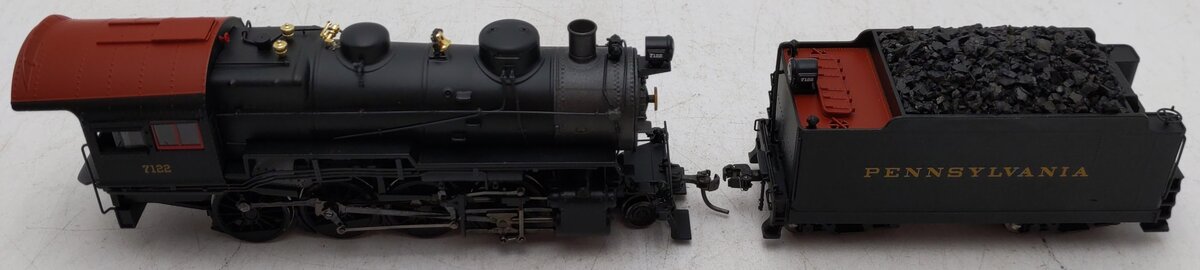 MTH 80-3242-1 HO Pennsylvania 2-8-0 H10 2-8-0 Steam Engine #7122 EX/Box
