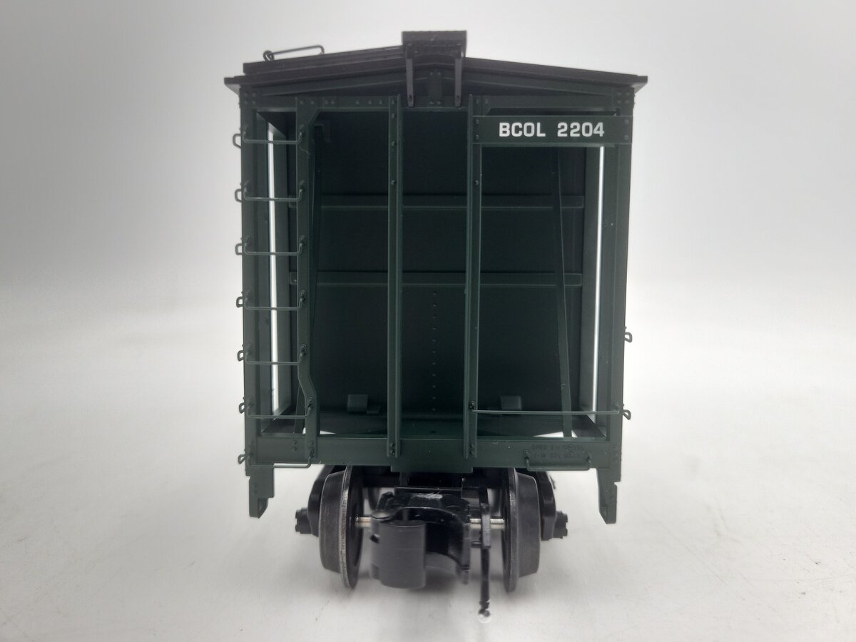 Atlas 3001081-2 O Gauge 40' British Columbia Airslide Hopper Car #2204 EX/Box