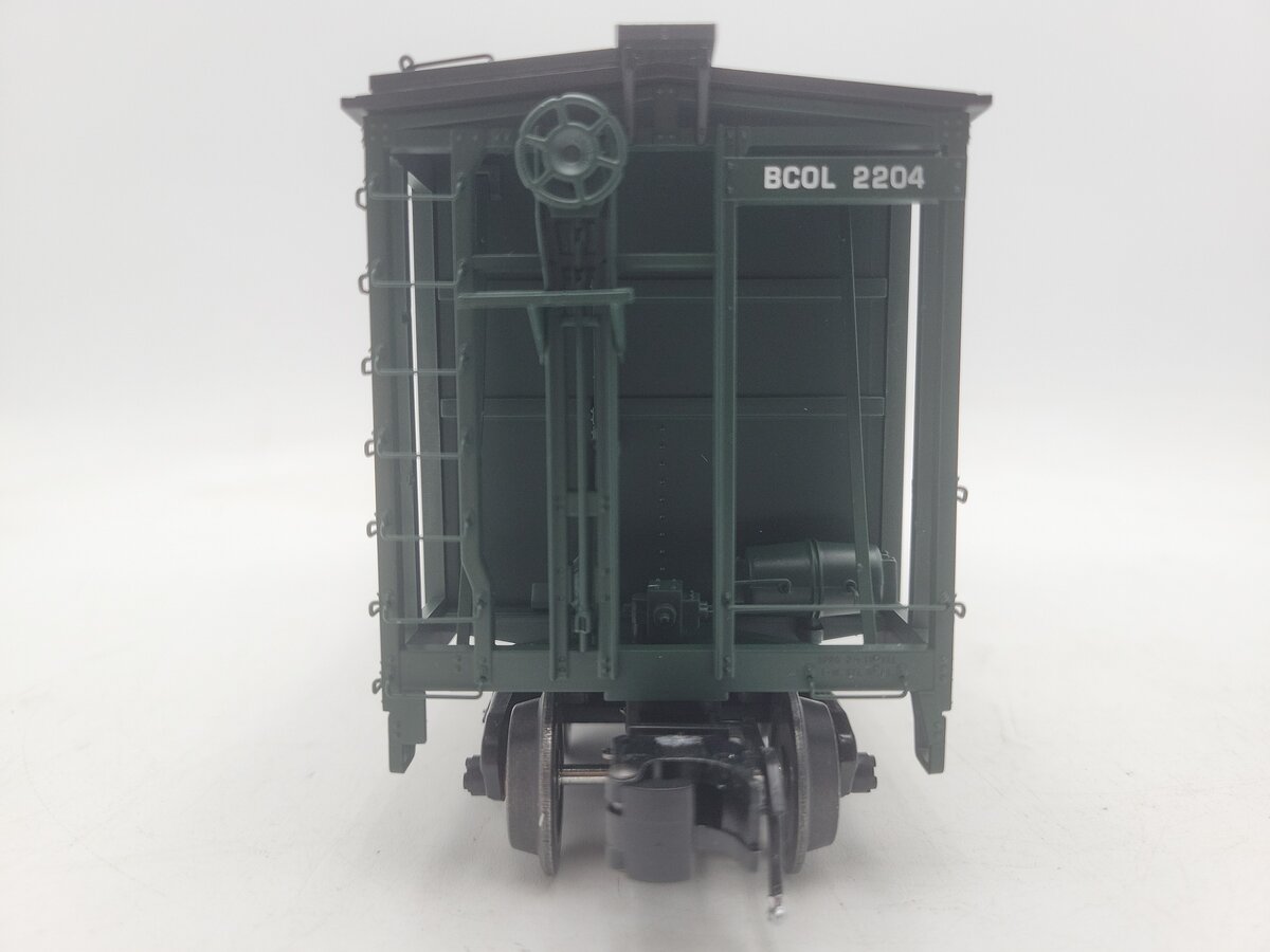 Atlas 3001081-2 O Gauge 40' British Columbia Airslide Hopper Car #2204 EX/Box