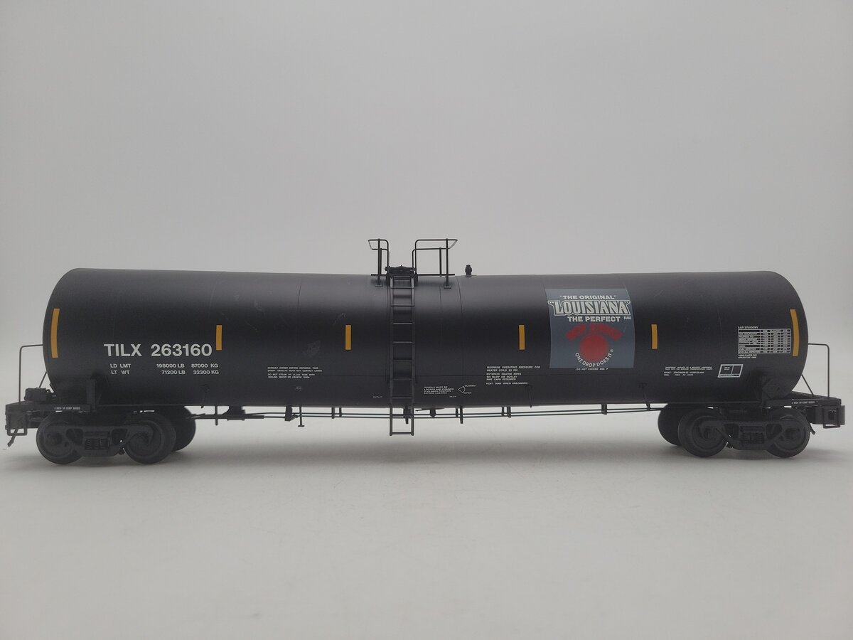Atlas 3005019 O Louisiana Hot Sauce Trinity 25,500 Tank Car #263160 (3 Rail) EX/Box