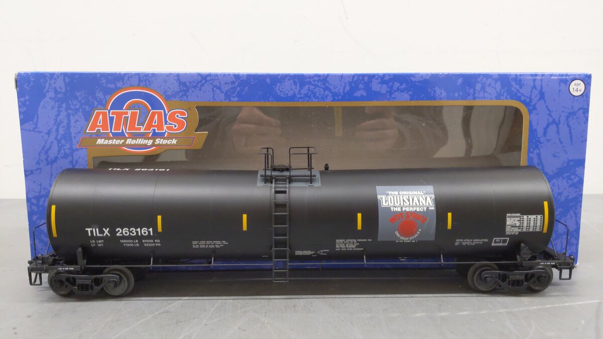 Atlas 3005019-2 O Louisiana Hot Sauce Trinity 25,500 Tank Car #263161 (3 Rail) EX/Box