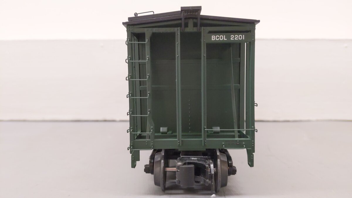 Atlas 3001081-1 O Gauge British Columbia Railway Airside Hopper Car #2201 EX/Box