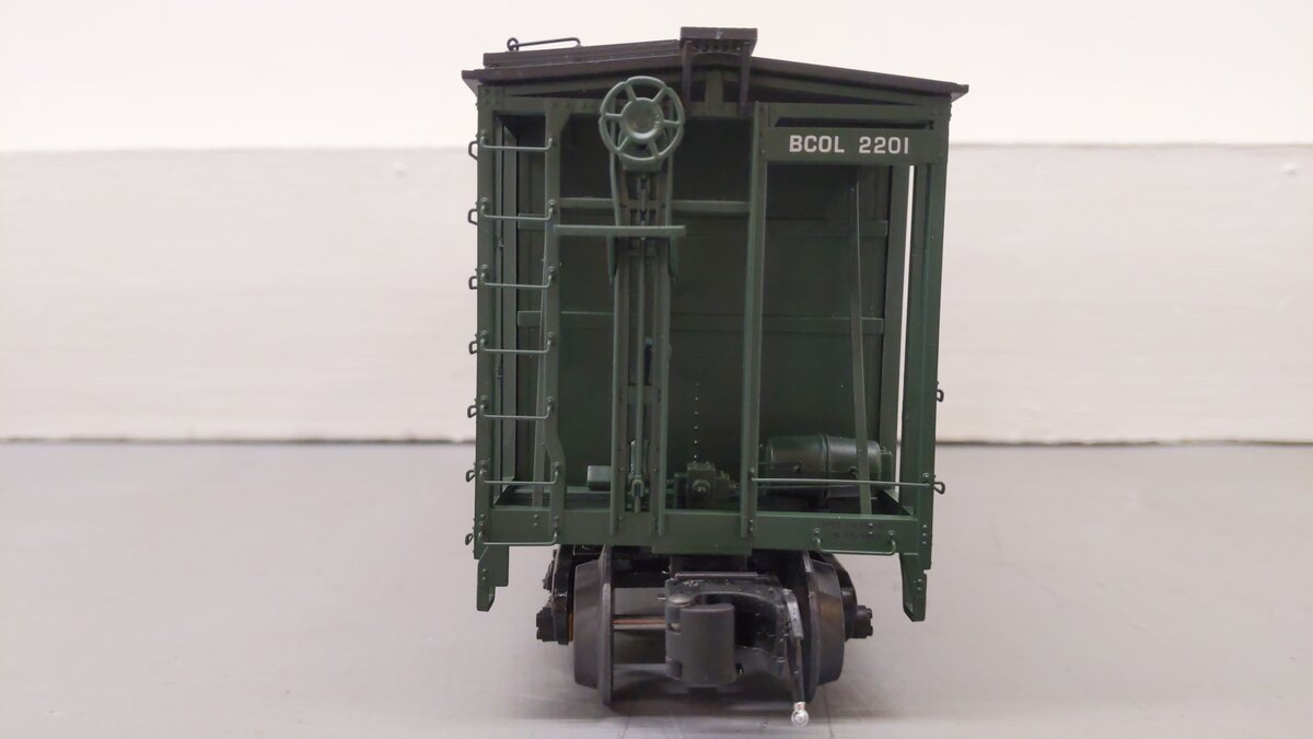 Atlas 3001081-1 O Gauge British Columbia Railway Airside Hopper Car #2201 EX/Box
