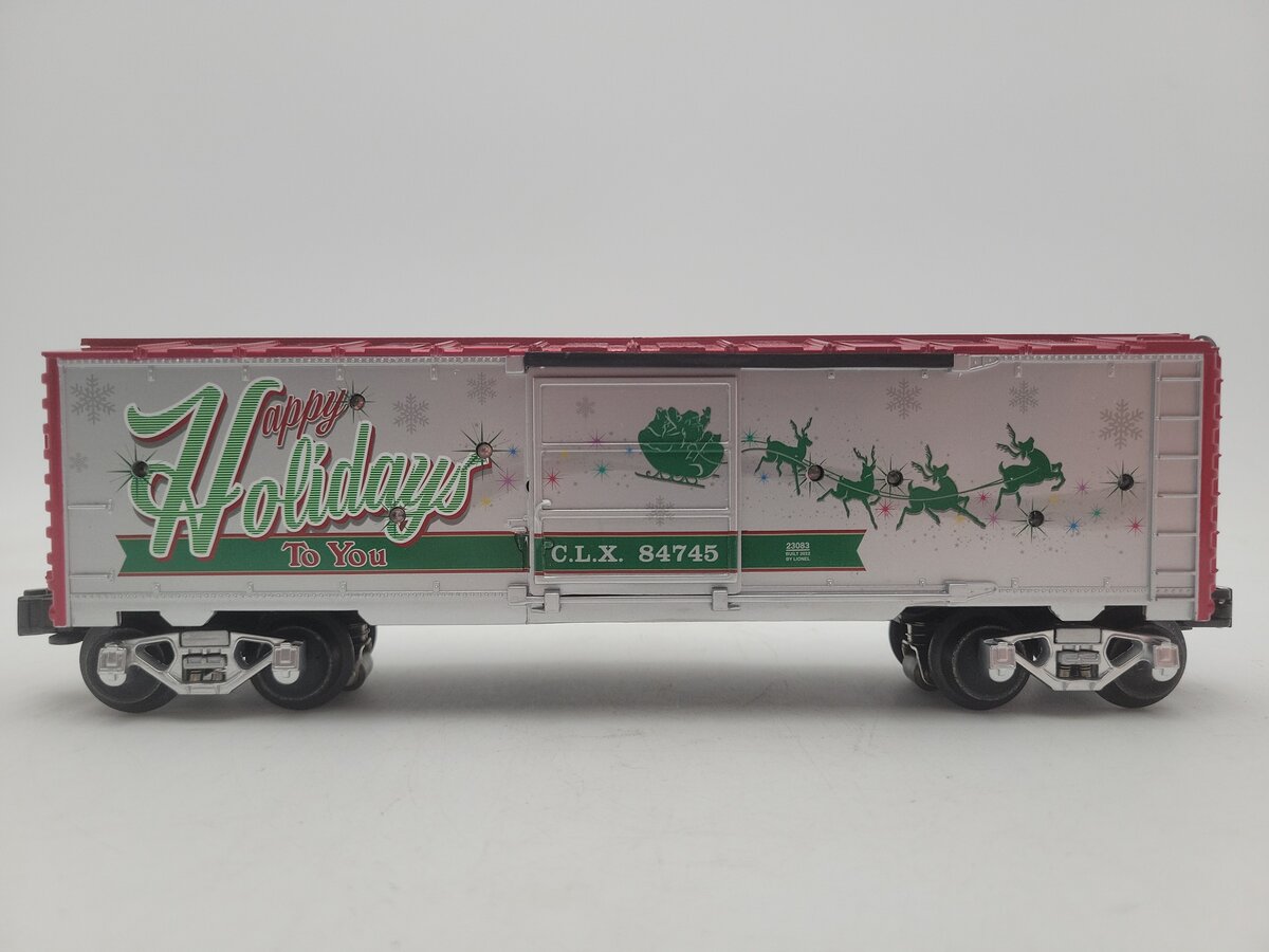 Lionel 2028300 O Christmas Light Express Boxcar EX/Box