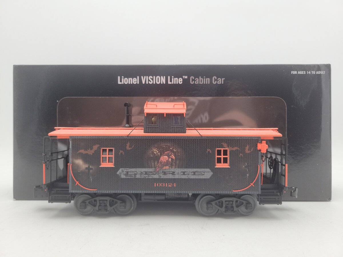 Lionel 2426780 O Eerie Vision Class N6B Wood Caboose #103124 w/RailSounds EX/Box