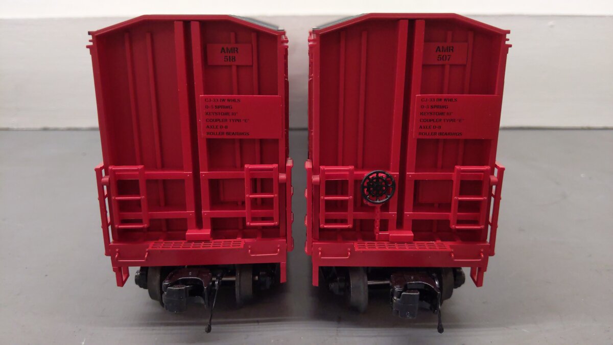 MTH 20-93923 O Arcata & Mad River Railroad 55' All-Door Box Car Set #518/507 EX/Box