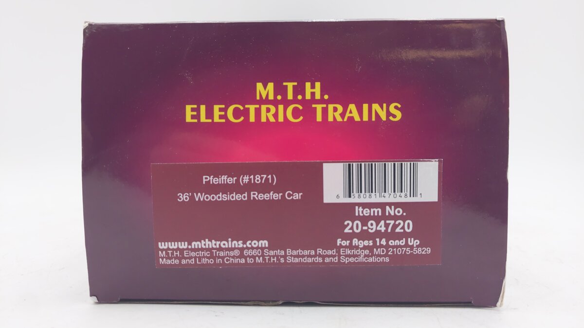MTH 20-94720 O Gauge 