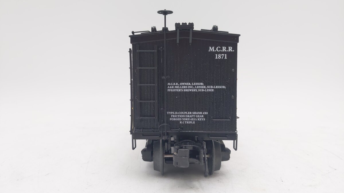 MTH 20-94720 O Gauge "Pfeiffer's" Michigan Central Beer Car #1871 EX/Box