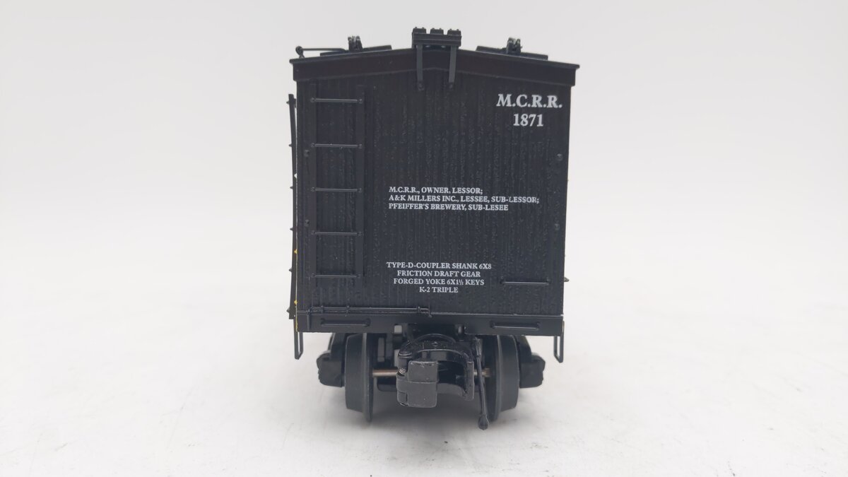 MTH 20-94720 O Gauge "Pfeiffer's" Michigan Central Beer Car #1871 EX/Box