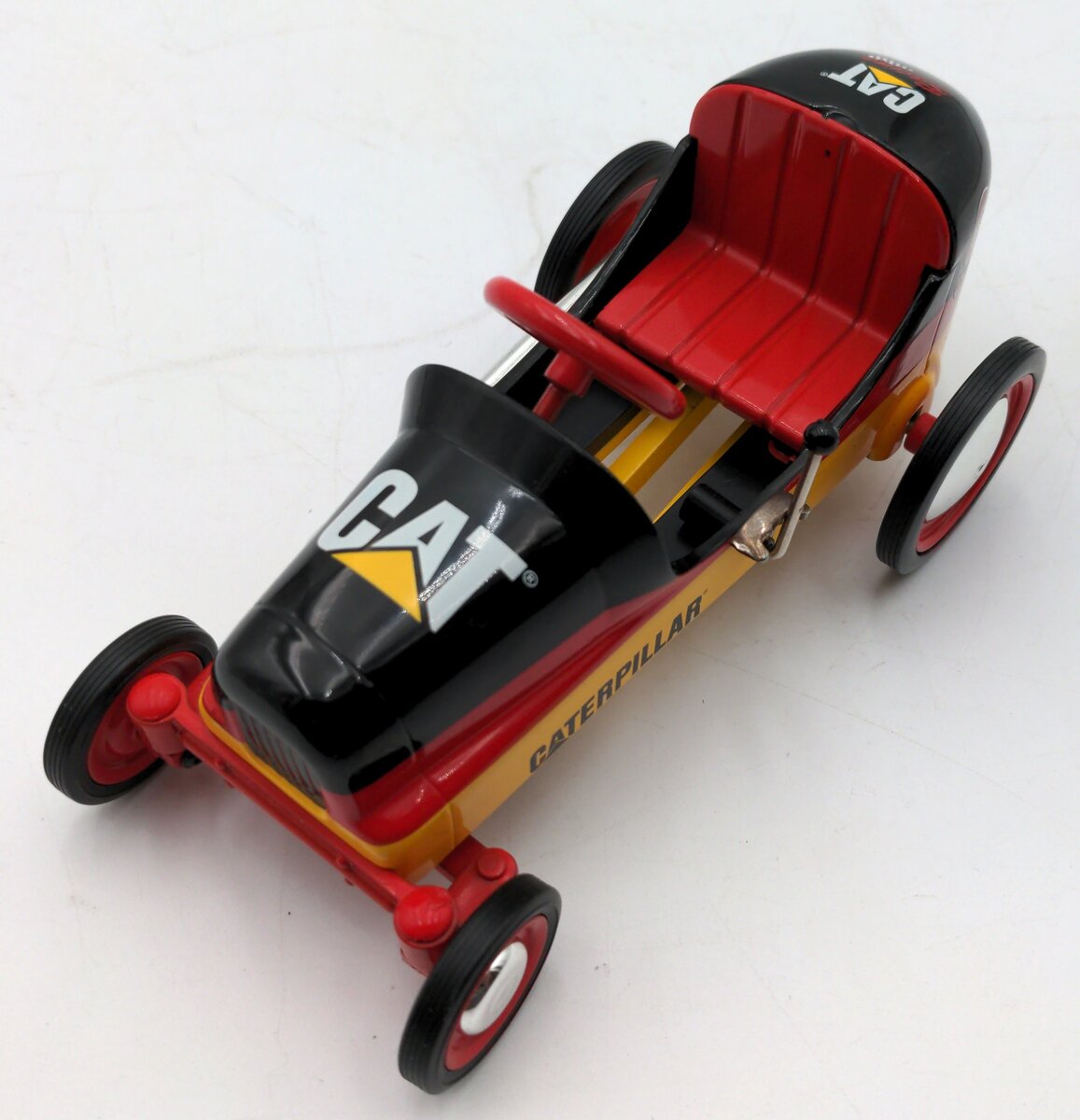 Norscot 7309 1:6 Scale Diecast CAT Pedal Car Racer Bank VG/Box