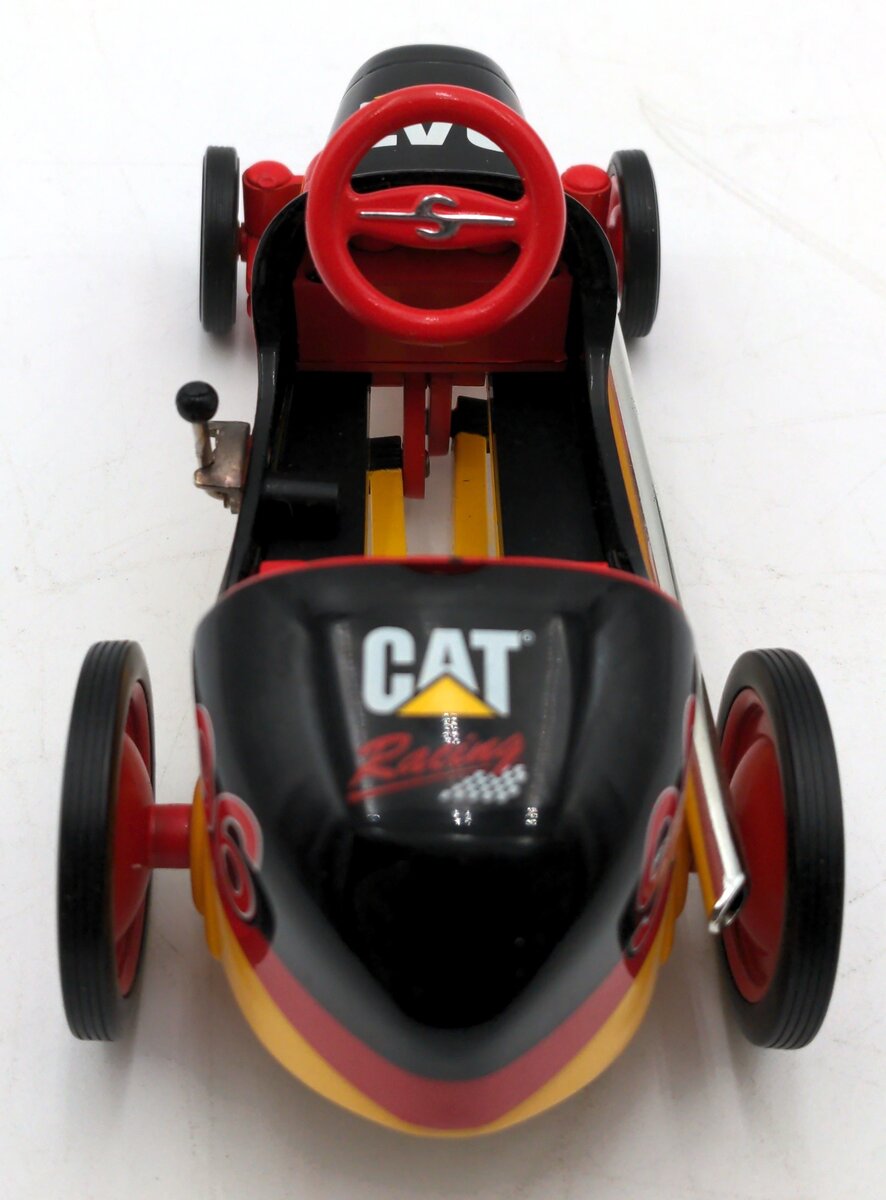Norscot 7309 1:6 Scale Diecast CAT Pedal Car Racer Bank VG/Box