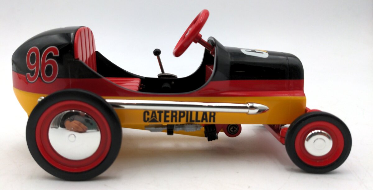 Norscot 7309 1:6 Scale Diecast CAT Pedal Car Racer Bank VG/Box