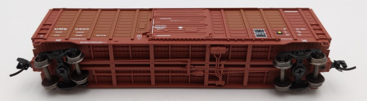 ExactRail 50407-2 N Scale DME Waffle Side Boxcar #5485 LN/Box