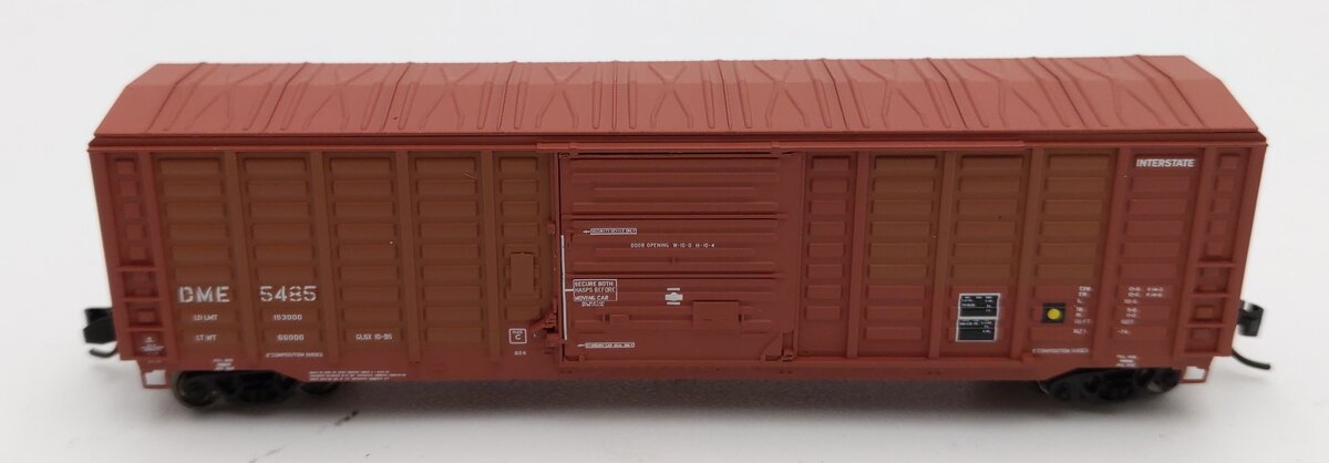 ExactRail 50407-2 N Scale DME Waffle Side Boxcar #5485 LN/Box